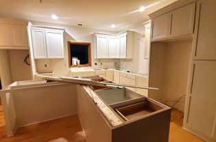 Replacing kitchen countertops