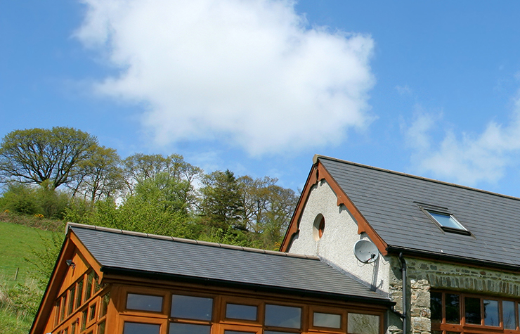 Picture of a conservatory from the outside