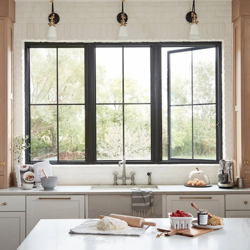 pella window in kitchen