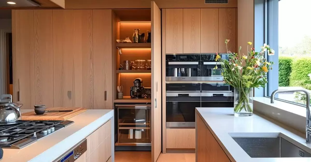 Use Hidden Appliances For Sleek Looks